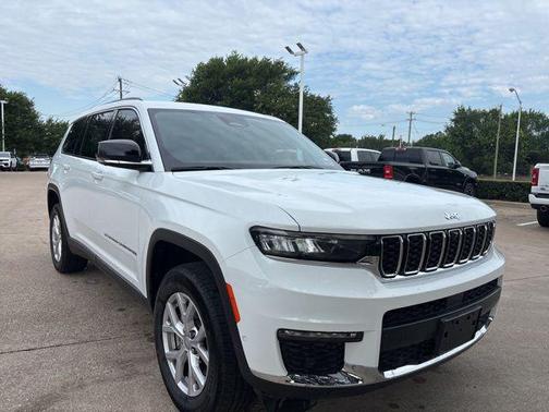Bright White Clearcoat 2022 Jeep Grand Cherokee L Limited