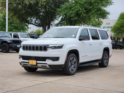 Bright White 2024 Jeep Wagoneer L Series II 4x2