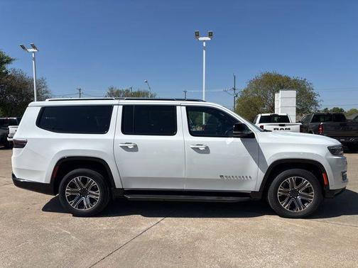 Bright White 2024 Jeep Wagoneer L Series II 4x2