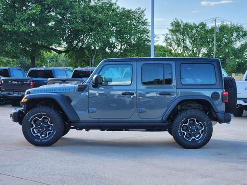 Sting-Gray Clearcoat 2023 Jeep Wrangler 4xe Rubicon