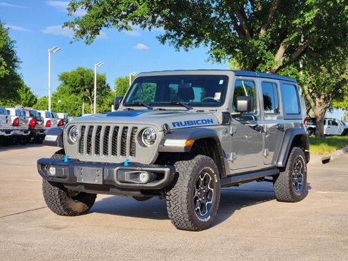 Sting-Gray Clearcoat 2023 Jeep Wrangler 4xe Rubicon