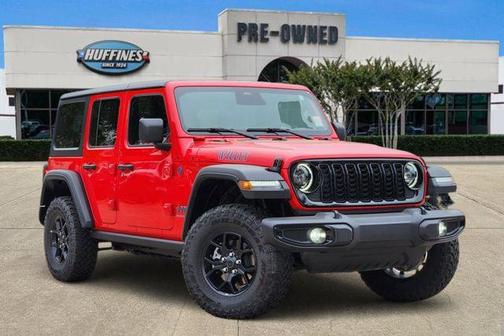 Firecracker Red 2025 Jeep Wrangler 4xe Willys