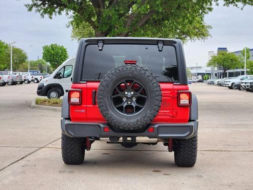 Firecracker Red 2025 Jeep Wrangler 4xe Willys