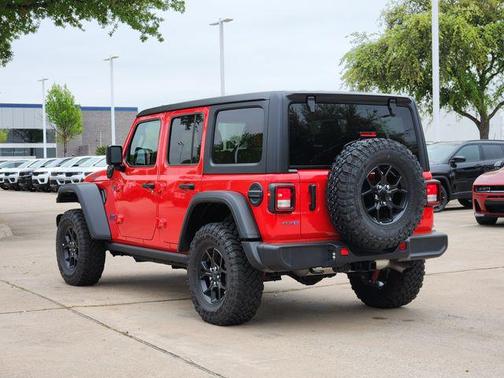 Firecracker Red 2025 Jeep Wrangler 4xe Willys