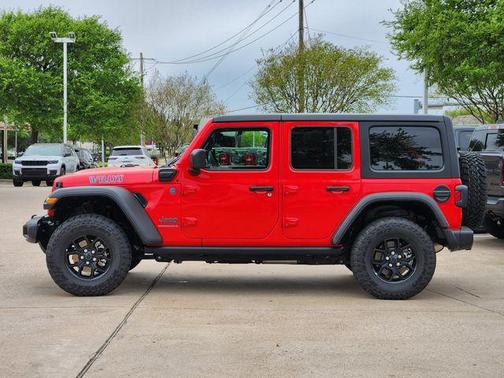 Firecracker Red 2025 Jeep Wrangler 4xe Willys