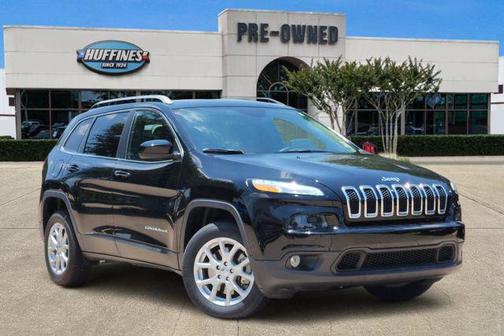 Diamond Black Crystal Pearlcoat 2018 Jeep Cherokee Latitude Plus
