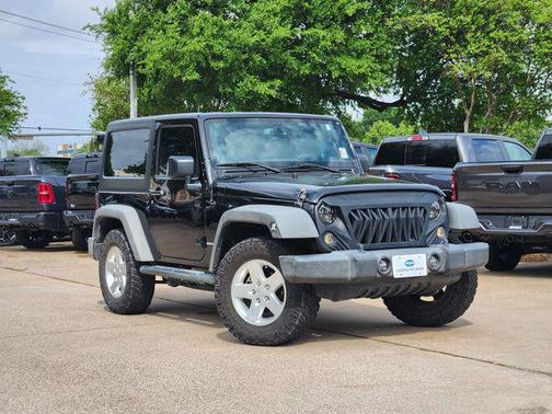 Black Clearcoat 2016 Jeep Wrangler Sport