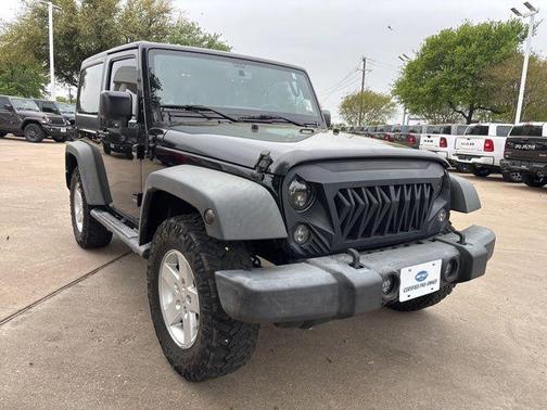 Black Clearcoat 2016 Jeep Wrangler Sport