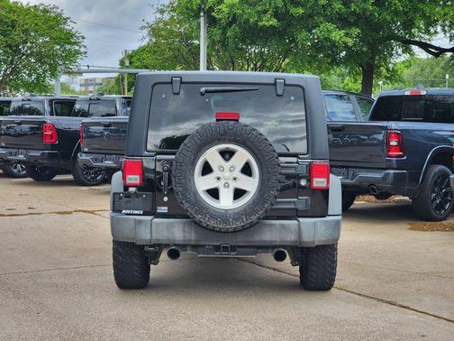 Black Clearcoat 2016 Jeep Wrangler Sport