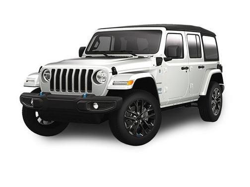 Bright White Clearcoat 2023 Jeep Wrangler 4xe Sahara