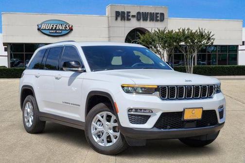 Bright White Clearcoat 2023 Jeep Grand Cherokee Limited