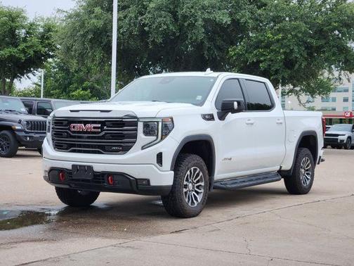 Summit White 2023 GMC Sierra 1500 AT4