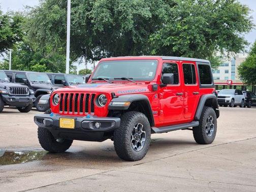 Firecracker Red Clearcoat 2023 Jeep Wrangler 4xe Rubicon