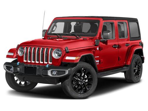 Firecracker Red Clearcoat 2023 Jeep Wrangler 4xe Rubicon