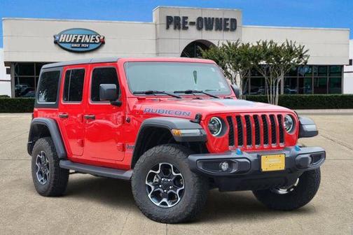 Firecracker Red Clearcoat 2023 Jeep Wrangler 4xe Rubicon