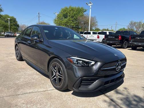 Gray 2023 Mercedes-Benz C-Class Sedan