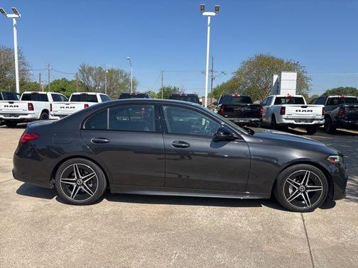 Gray 2023 Mercedes-Benz C-Class Sedan