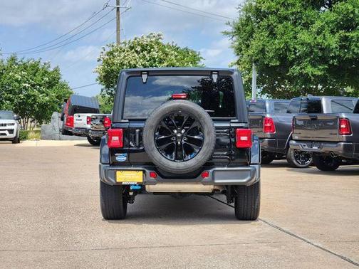 Black Clearcoat 2023 Jeep Wrangler 4xe Sahara