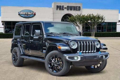 Black Clearcoat 2023 Jeep Wrangler 4xe Sahara