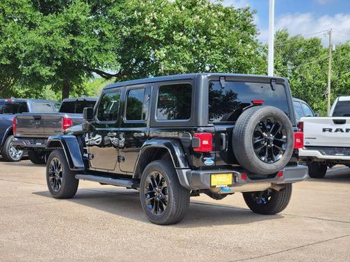 Black Clearcoat 2023 Jeep Wrangler 4xe Sahara