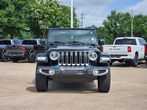 Black Clearcoat 2023 Jeep Wrangler 4xe Sahara