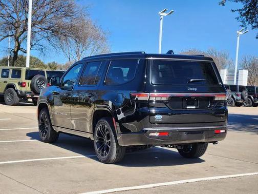 High Gloss Black 2026 Jeep Grand Wagoneer Summit Obsidian 4x4