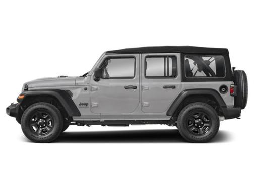 Silver Zynith Clearcoat 2024 Jeep Wrangler 4-Door Sahara 4x4