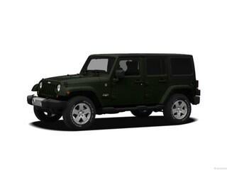 Black Forrest Green Pearlcoat 2012 Jeep Wrangler Unlimited Sahara