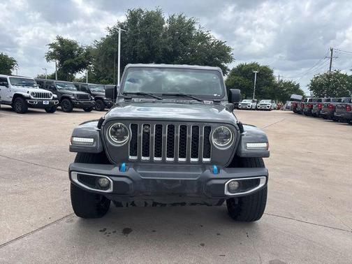 Sting-Gray Clearcoat 2023 Jeep Wrangler 4xe Sahara