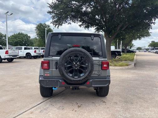Sting-Gray Clearcoat 2023 Jeep Wrangler 4xe Sahara