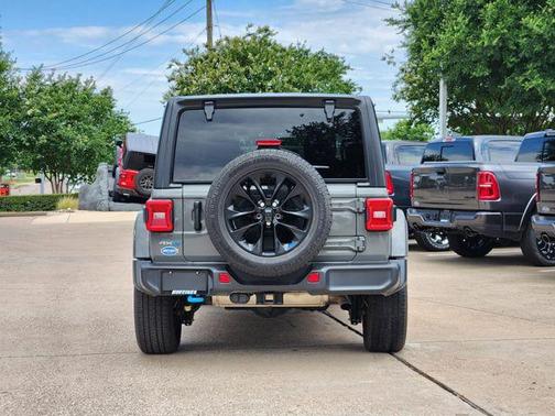 Sting-Gray Clearcoat 2023 Jeep Wrangler 4xe Sahara