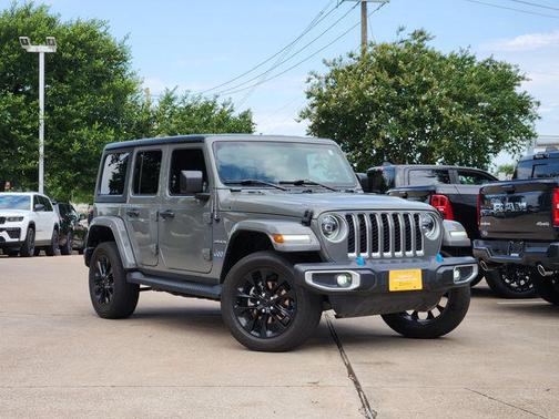 Sting-Gray Clearcoat 2023 Jeep Wrangler 4xe Sahara