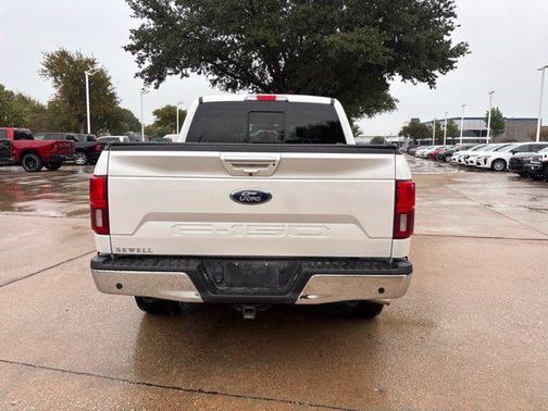 White Platinum Metallic Tri-Coat 2018 Ford F-150 Lariat