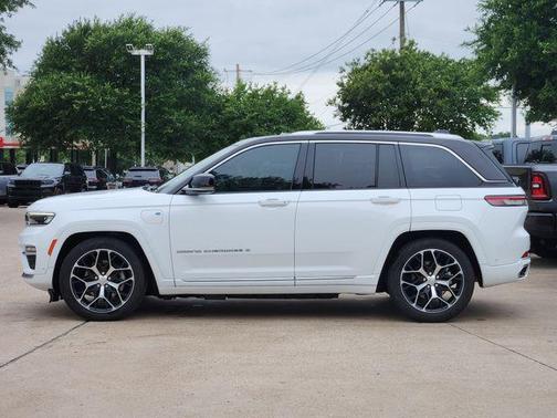 Bright White 2022 Jeep Grand Cherokee 4xe Summit Reserve