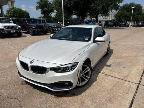 White Metallic 2018 BMW 430 i