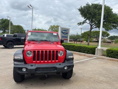 Firecracker Red Clearcoat 2021 Jeep Wrangler Unlimited Sport