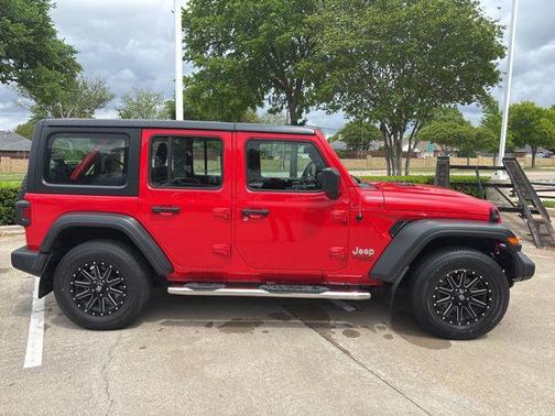 Firecracker Red Clearcoat 2021 Jeep Wrangler Unlimited Sport