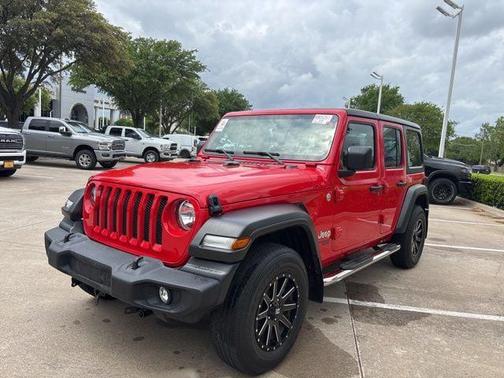 Firecracker Red Clearcoat 2021 Jeep Wrangler Unlimited Sport