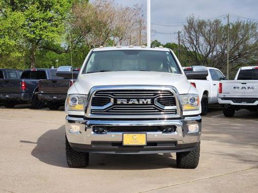 Bright White Clearcoat 2018 RAM 3500 Longhorn