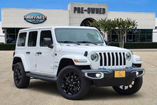 Bright White Clearcoat 2023 Jeep Wrangler 4xe Sahara