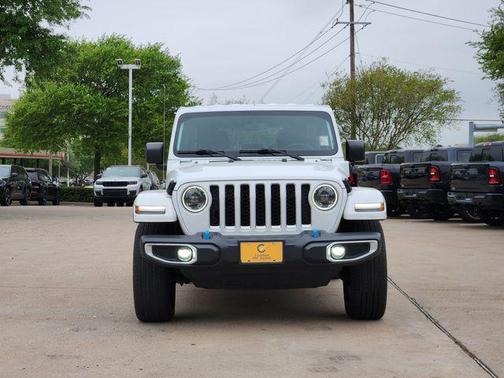 Bright White Clearcoat 2023 Jeep Wrangler 4xe Sahara