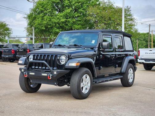 Black Clearcoat 2023 Jeep Wrangler Sport S