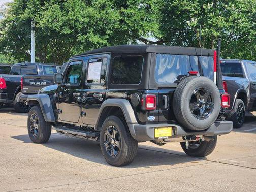 Black Clearcoat 2023 Jeep Wrangler Sport S