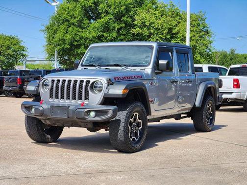 Billet Silver Metallic Clearcoat 2020 Jeep Gladiator Rubicon