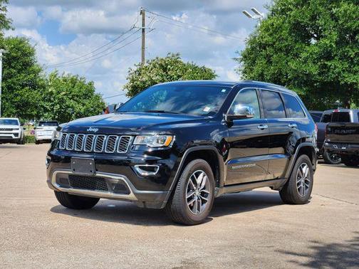 Diamond Black Crystal Pearlcoat 2018 Jeep Grand Cherokee Limited