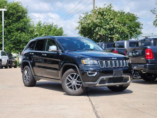 Diamond Black Crystal Pearlcoat 2018 Jeep Grand Cherokee Limited