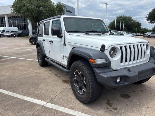 Bright White Clearcoat 2020 Jeep Wrangler Unlimited Sport
