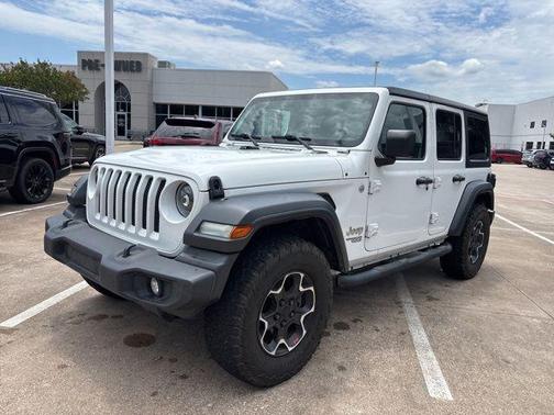 Bright White Clearcoat 2020 Jeep Wrangler Unlimited Sport