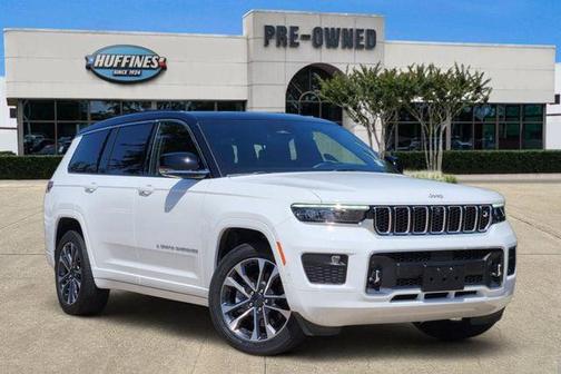 Bright White Clearcoat 2024 Jeep Grand Cherokee L Overland
