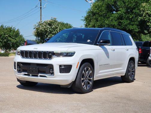 Bright White Clearcoat 2024 Jeep Grand Cherokee L Overland